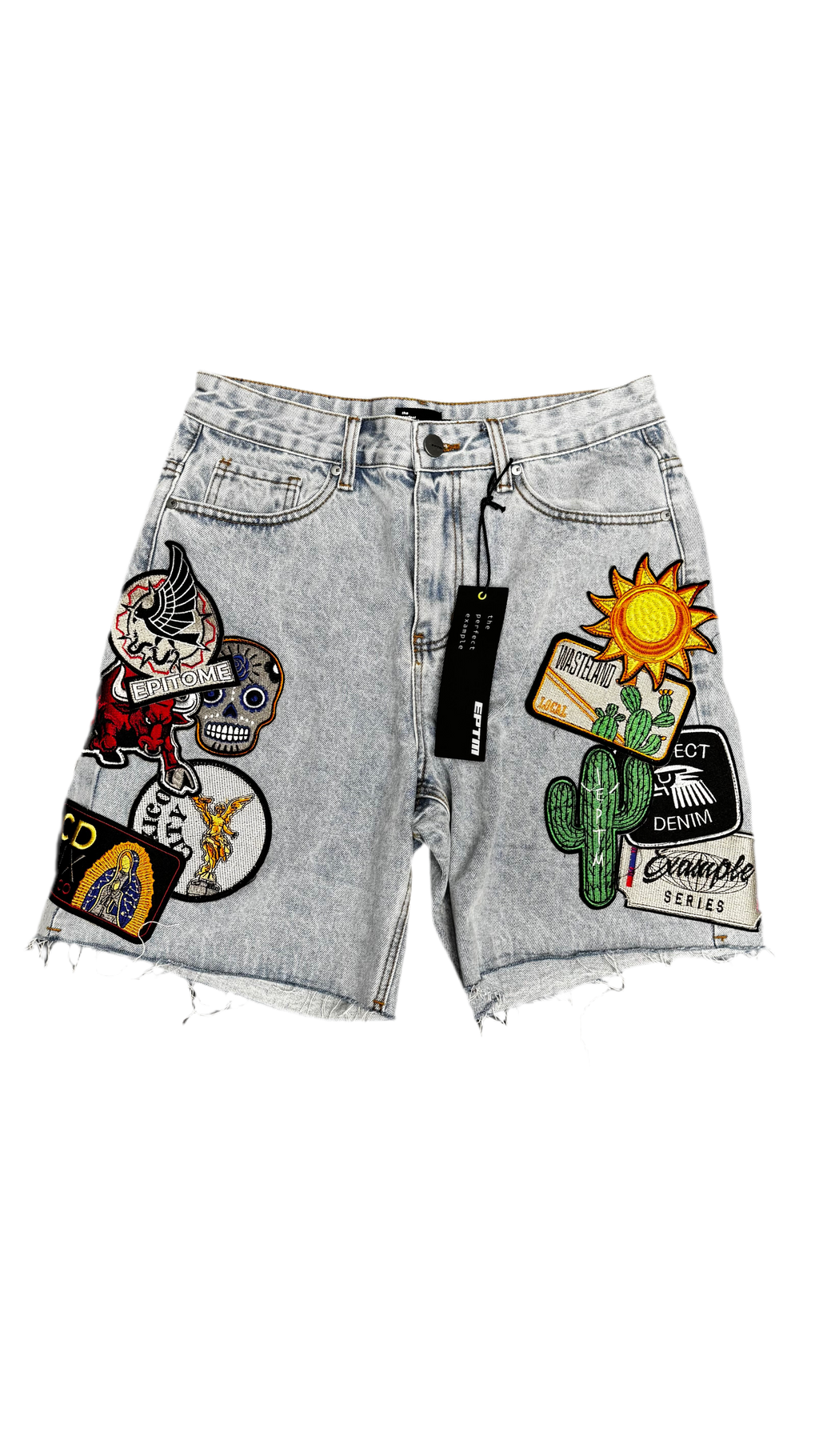 Eptm Dio Denim Shorts - Blue