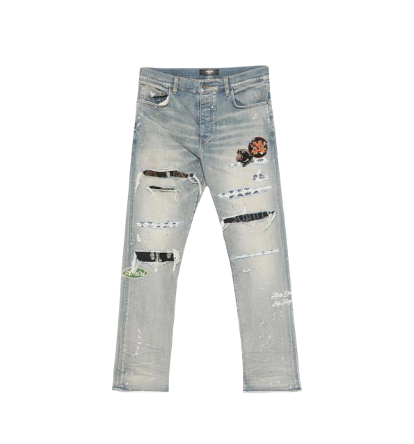 Vintage Patch Slim Jean “Antique Indigo”